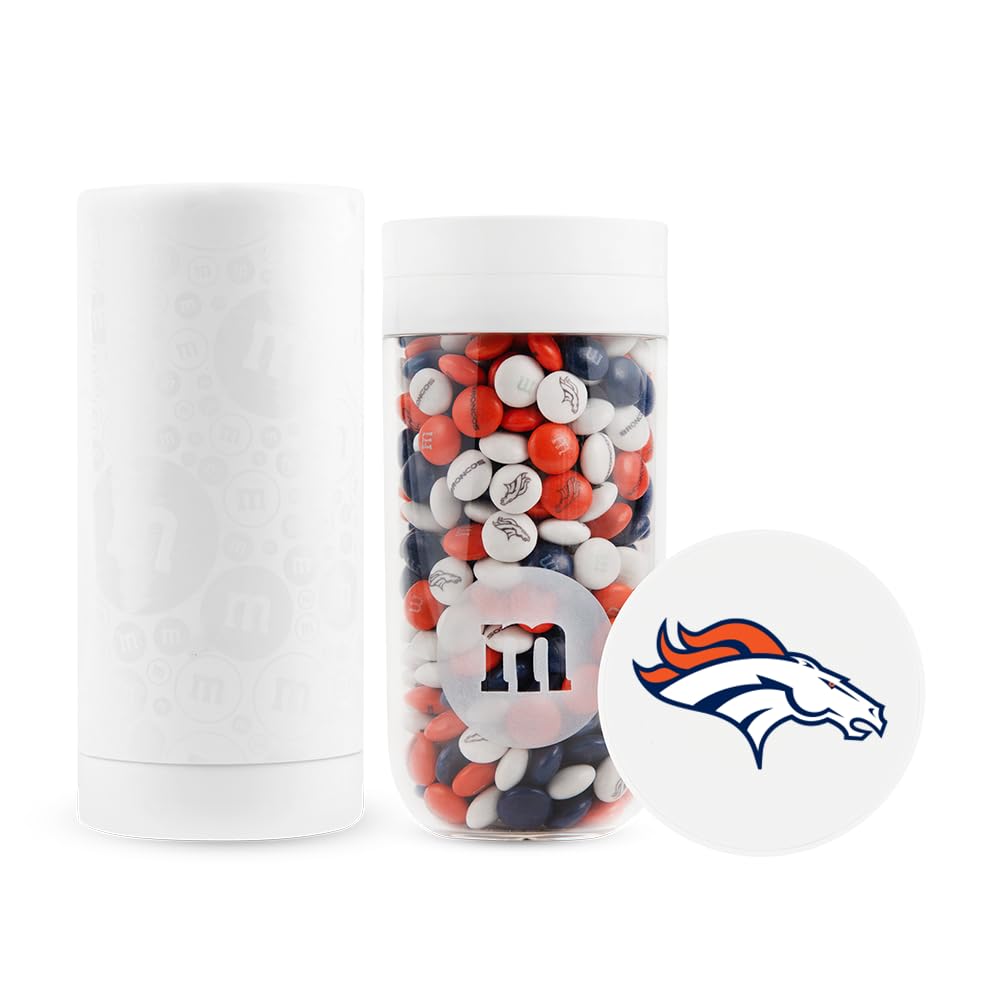 M&M'S NFL Denver Broncos Milk Chocolate Gift Jar, 12.7 oz
