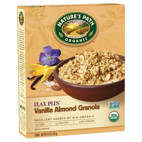 Natures Path BCA03128 Og2 Flax Granola Vanilla Almond44; 1 x 25 lbs