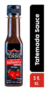 Mexico Lindo Hot Sauce Variety Pack | Includes 2 Bottles of Red Habanero + 1 Bottle of Xxxtra Hot | 5 Fl Oz Bottles (Pack of 3)