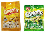 Chun Guang candy, Ginger/Coconut, Bonbon 8.82 Ounce & Ginger Coconut Candy, 5.6 Ounce (Pack of 2)