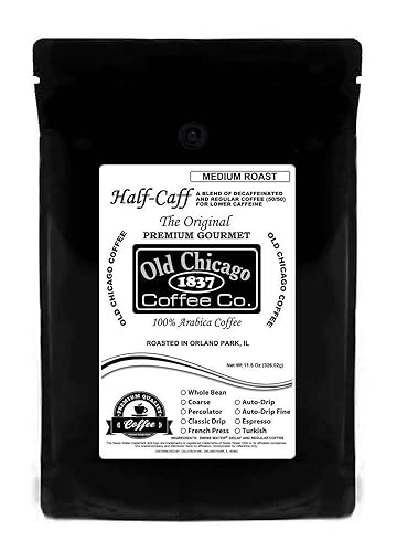 Case of 10 Half-Caff Low Caffeine Coffee, Ground