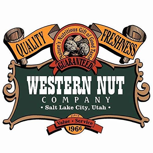 Western Nut Heritage Gift Box, Gift Wrapped Roasted & Salted Whole Cashews, 1 lb