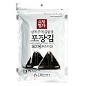 KOREAC_ [50 Sheets] Seaweed Wrappers for Triangular Onigiri Rice Ball (50sheets), Korean laver (Gim)_Made in Korea