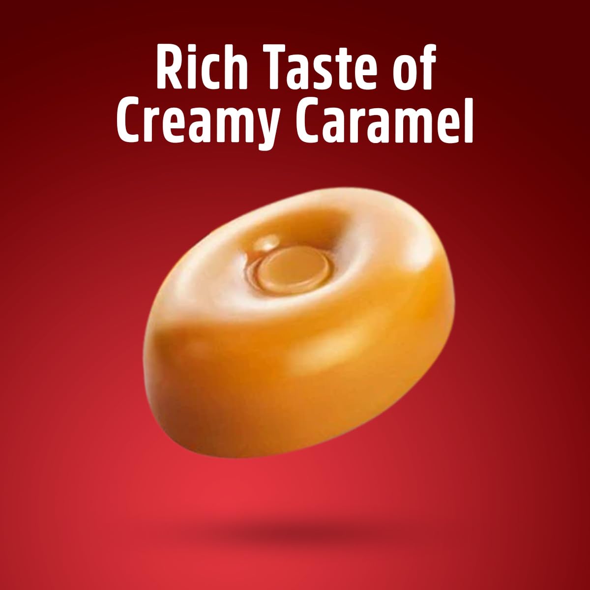 Original Caramel Hard Candy, 2.4Lbs Pack of Carmels Candy, Ideal for Sharing, Snacking, Parties and Gifting,