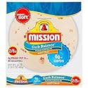 Mission Low Carb Soft Taco Flour Tortilla's 24 oz 2/8 ct 2 Twin Pack CRC Kosher Total of 48 oz 32 Tortillas