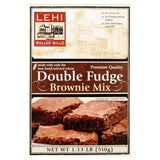 Lehi Roller Mills, Brownie Mix, Double Fudge (Pack of 4)