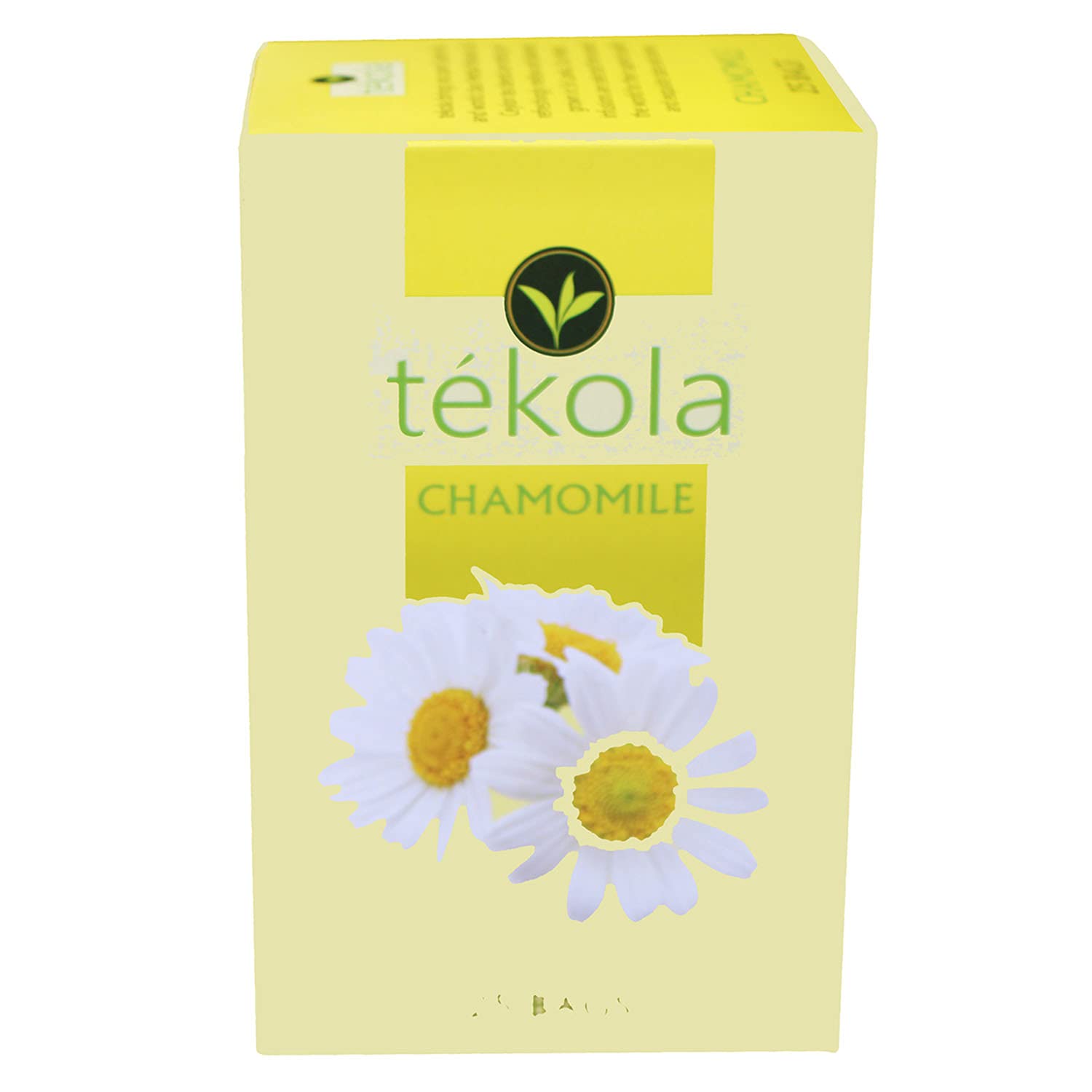 Tekola, 2 pack Chamomile Tea, a premium blend of Croatian Grown Chamomile Tea. Pleasantly floral with fragrant hints of apples and pineapple, 2 packs