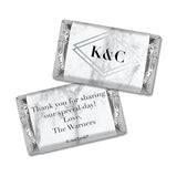 Wedding Favors for Guests 100ct Personalized Wrappers for Miniatures (100 Count) Bridal Shower Favors for Guests