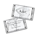 Wedding Favors for Guests 100ct Personalized Wrappers for Miniatures (100 Count) Bridal Shower Favors for Guests