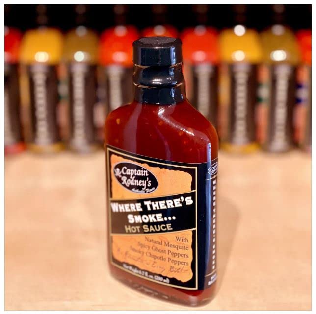 Captain Rodney's Private Reserve Hot Sauce (Where There's Smoke)