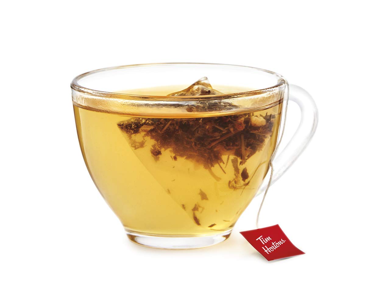 Tim Hortons Honey Lemon Herbal Tea, 20 Tea Bags, 36g (1.3oz), Import from Canada