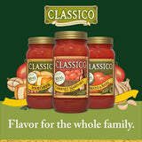 Classico Marinara Quartet, Italian Tomato Recipe, Pasta Topping, Cabernet with Herbs and Caramelized Onion with Roasted Garlic, 24 Ounce (Variety