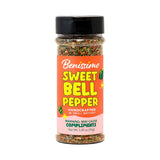 Benissimo Sweet Bell Pepper Seasoning, Flake & Herb Blend for Pasta, Dips, Sandwiches, Soups, Marinades, Grilling & Everyday Cooking with Pet Shaker |