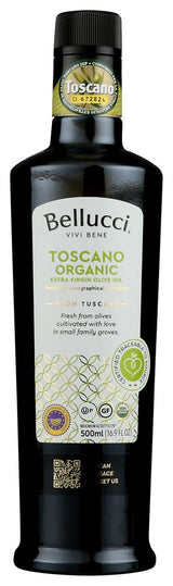 Bellucci Premium 279772 500 ml Olive Toscanco Organic Oil, Pack of 6