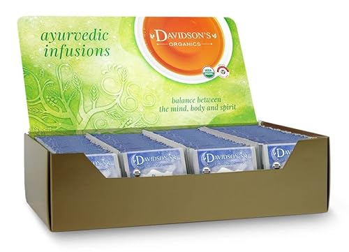 Davidson's Organics, Ayurvedic Infusions, Sleep, 100-count Individually Wrapped Tea Bags