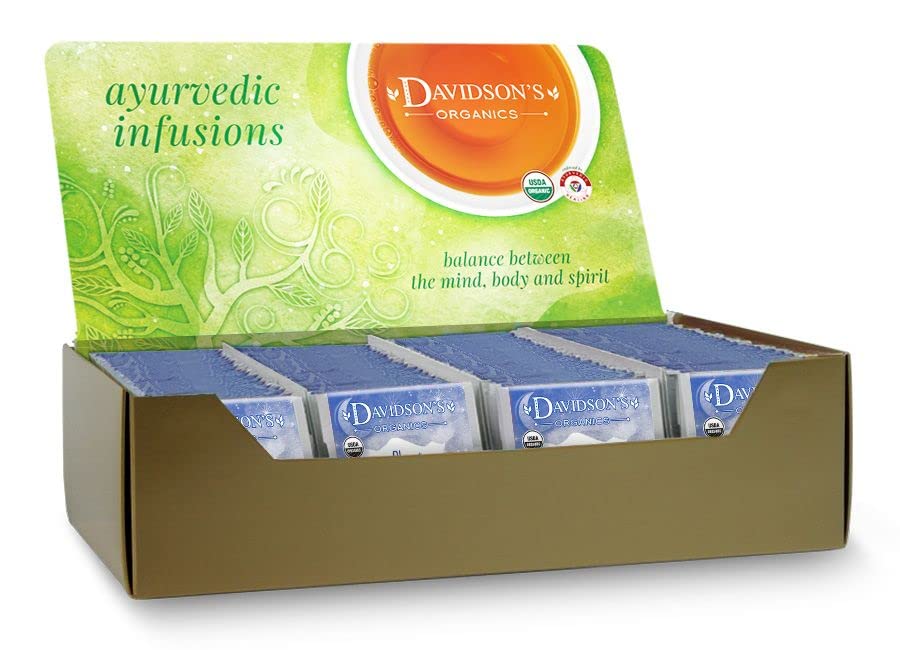Davidson's Organics, Ayurvedic Infusions, Sleep, 100-count Individually Wrapped Tea Bags