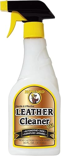 Howard Products LTC016 Leather Cleaner, 16 oz, Clear