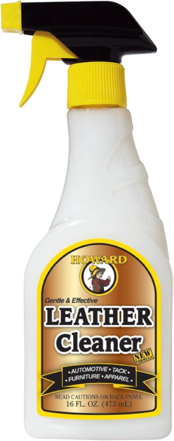 Howard Products LTC016 Leather Cleaner, 16 oz, Clear