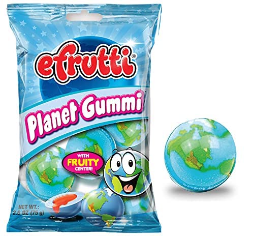 E Frutti Planet Gummi - Gummy Candy - 2.6 OZ (6 Pack)