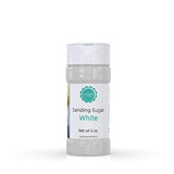 O’Creme Sanding Sugar for Cookie Decorating - Eye-Catching White Sugar Crystals for Unique Cake Toppings - Extra Sugar for Cake Toppings, Cupcakes