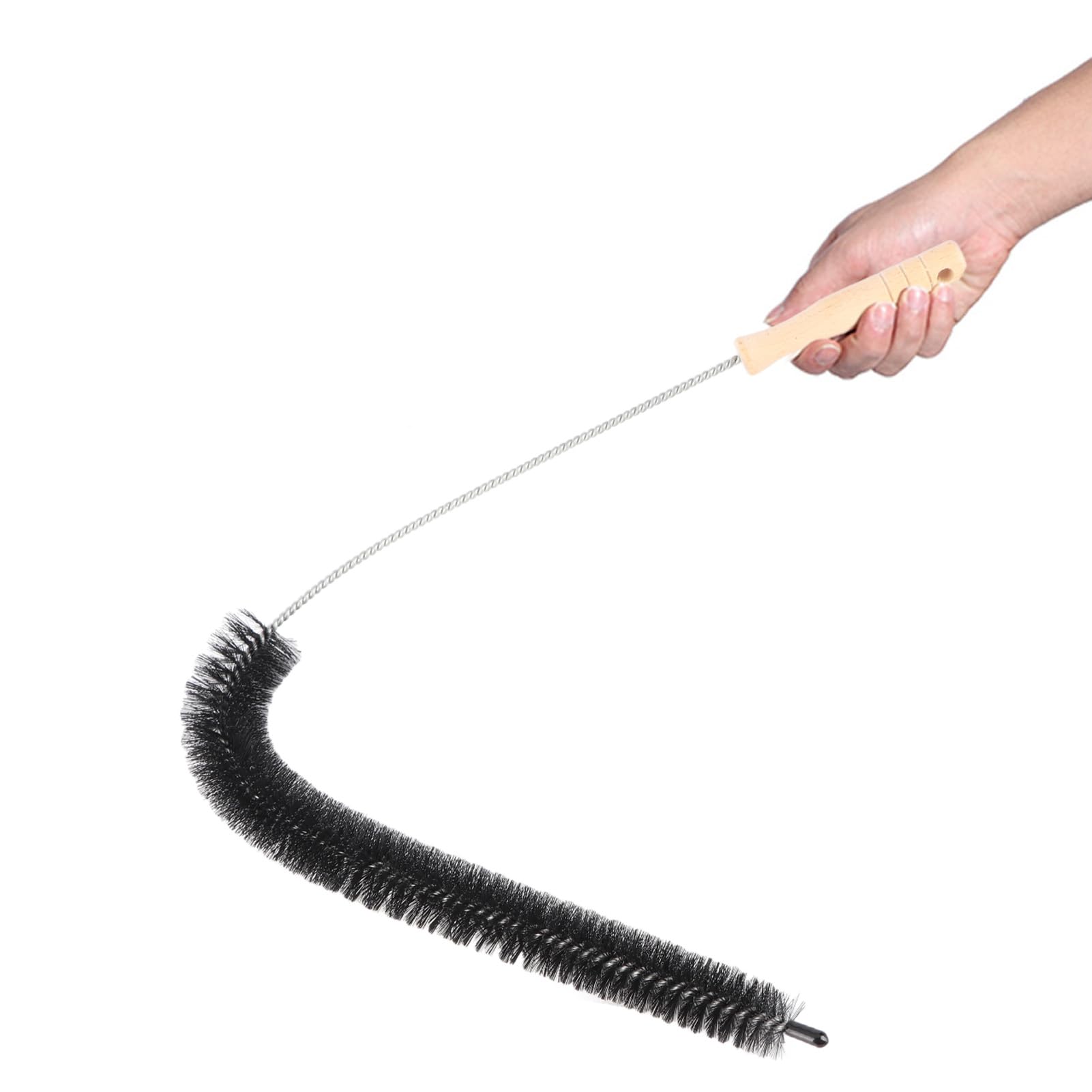 Dryer Vent Cleaner- 72cm Flexible Long Rod Brush-Sewer Drain Brush/Radiator Refrigerator/Washing Machine Tool Coil Brush for Dirt Dust Lint Blockage