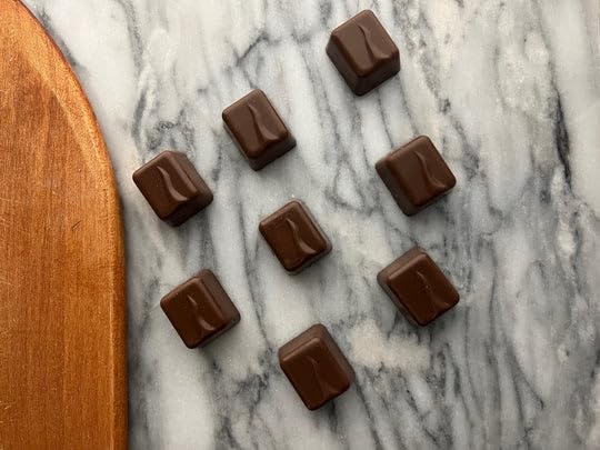 Kara Chocolates Mint Chocolate Truffles Individually Wrapped, Naturally Gluten Free, Gourmet Soft Creamy Truffles (1 lb Pouch (16oz - 1 Pk), Mint