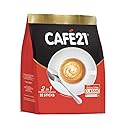 6 Pack Cafe21 - 2 in 1 Instant Coffeemix No Sugar Added (6 x 25 Sachets) Free Express Delivery