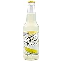 Rocket Fizz Melba's Fixins Lemon Meringue Pie Soda Flavor | Cane Sugar | Craft Soda Pop Drinks | 12 oz in Glass Bottle (Single Bottle)