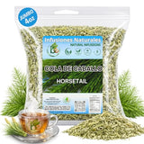 Cola de Caballo Herbal Tea - 4 oz (113 g) - 100% Natural Horsetail Loose Leaf Tea (Shave Grass) - Traditional Mexican Remedy - Caffeine-Free, Vegan