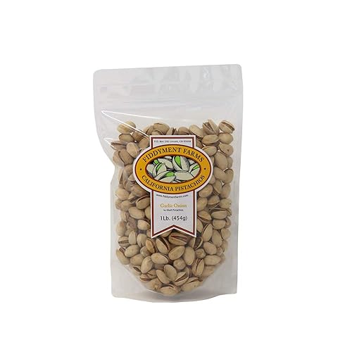 Fiddyment Farms 1 Lb Garlic Onion In-shell Pistachios