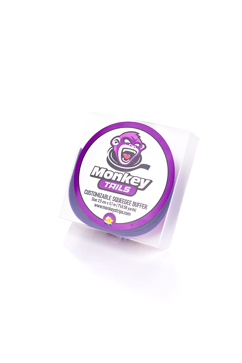 THE WRAP INSTITUTE - Monkey Tails - Customizable Uncut Wrap Squeegee Buffer; Apply Wrap Film; Soft & Durable, Use Wet or Dry, Ultra-Thin Edge, High