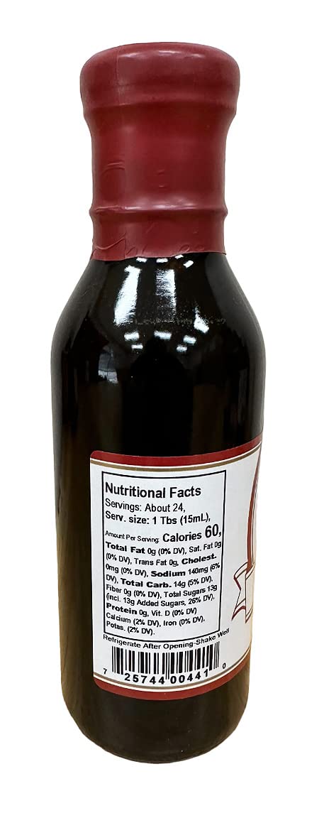 Prissy's of Vidalia Southern Sweet Bourbon Glaze - Award-Winning Bourbon Sauce for Salmon, Pork, & Chicken - Small-Batch Gourmet Sweet Bourbon