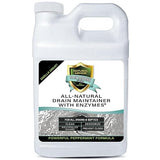 Natural Armor Enzyme Drain Maintainer - Quart Drain Cleaner with Natural Enzyme Power to Prevent Buildup & Odors - Safe for Sinks, Showers, Grease