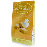 J Morgan Confections Heavenly Caramel | Butter Flavor | 7oz Bag, 3-Pack | Gourmet Soft and Chewy Butter Caramel Candies | Hand-Crafted Golden Treats