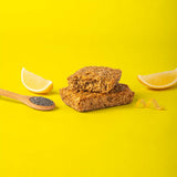 Bobo's Lemon Poppyseed Oat Bars, Simple Ingredients, Whole Grain Oats, Plant Based, Gluten Free Breakfast Bars, Non-GMO, Healthy Snacks for Adults