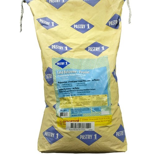 Instant Pastry Cream - Cold Belcreme Powder - 1 bag - 33 lb