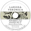 Amaretto Hazelnut Medium Roast Coffee (Single Serve K-Cup Pods) (Gourmet, Naturally Flavored, Whole Coffee Beans) (12 pods, ZIN: 571144) - 3 Pack