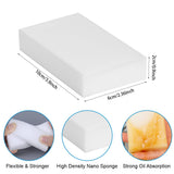 Magic Sponge Eraser Foam Cleaning Sponges 10PCS Multi-Functional Power Scrubber for Kitchen Dish Household Cleaning Bathroom Toilet Wall Cleaner