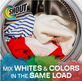 Shout Color Catcher Sheets for Laundry, Allow Mixed Washes, Prevents Color Runs and Maintains Original Clothing, 72 Count - Pack of 4 (288 Total