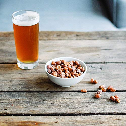 BEER NUTS Original Peanuts - Travel Size Sweet & Salty Bar Nuts - Gluten Free, Kosher, Low Sodium Peanut Snacks Made In The USA - 12oz Resealable Can