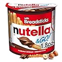 Nutella & Go! Hazelnut Spread with Breadsticks, On-the-Go Snack Cups, Snack Packs, 1.8 oz