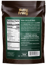 Nutty & FrUity Dubai Chocolate Bars, Milk Chocolate with Pistachio, Individually Wrapped, 16 oz (454gr)