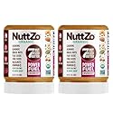 NuttZo Organic Power Fuel 7 Nuts and Seeds Butter, Crunchy, Paleo and Keto Friendly, Peanut and Gluten Free, Vegan, Kosher, No Added Sugar or Oil, 12