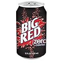 Big Red Zero Soda, 12 Ounce (12 Cans)