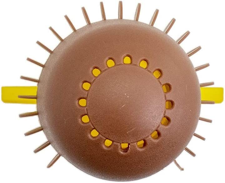 NAVEIA Just Add Vinegar and Water (yellow).Microwave Cleaner Steam Angry Mama Easily Cleans The Crud in Minutes. Fast Action Steam Kitchen Gadget.