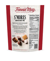 Fannie May S'Mores Chocolatier's Mix, Milk Chocolate Coated Graham Crackers and Marshmallows, 14 oz, 1 Bag