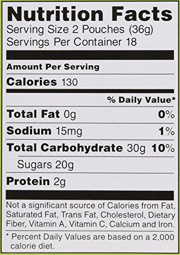 SpongeBob Squarepants Giant Gummy Krabby Patties 0.63 OZ (36 Count)