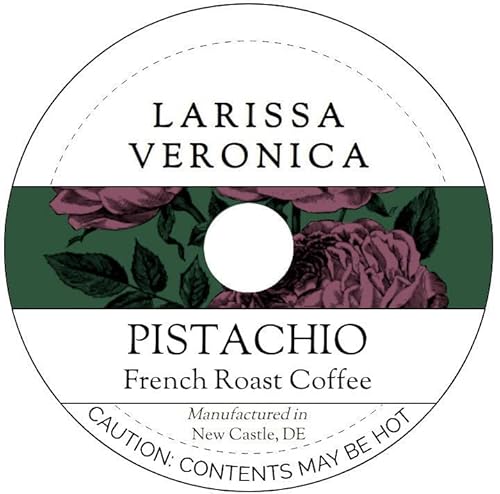 Pistachio French Roast Coffee (Single Serve K-Cup Pods) (Gourmet, Naturally Flavored, Whole Coffee Beans) (12 pods, ZIN: 574167) - 3 Pack