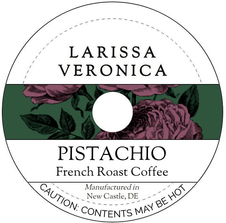 Pistachio French Roast Coffee (Single Serve K-Cup Pods) (Gourmet, Naturally Flavored, Whole Coffee Beans) (12 pods, ZIN: 574167) - 3 Pack