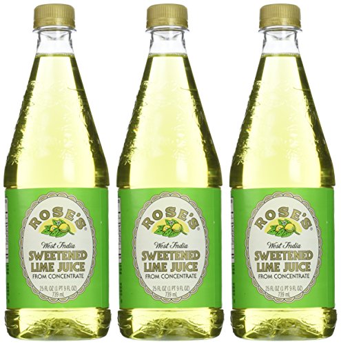 Rose's Lime Juice, 25 Fl Oz (Pack of 3)